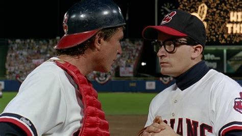 charlie sheen baseball career|cleveland indians baseball movie.